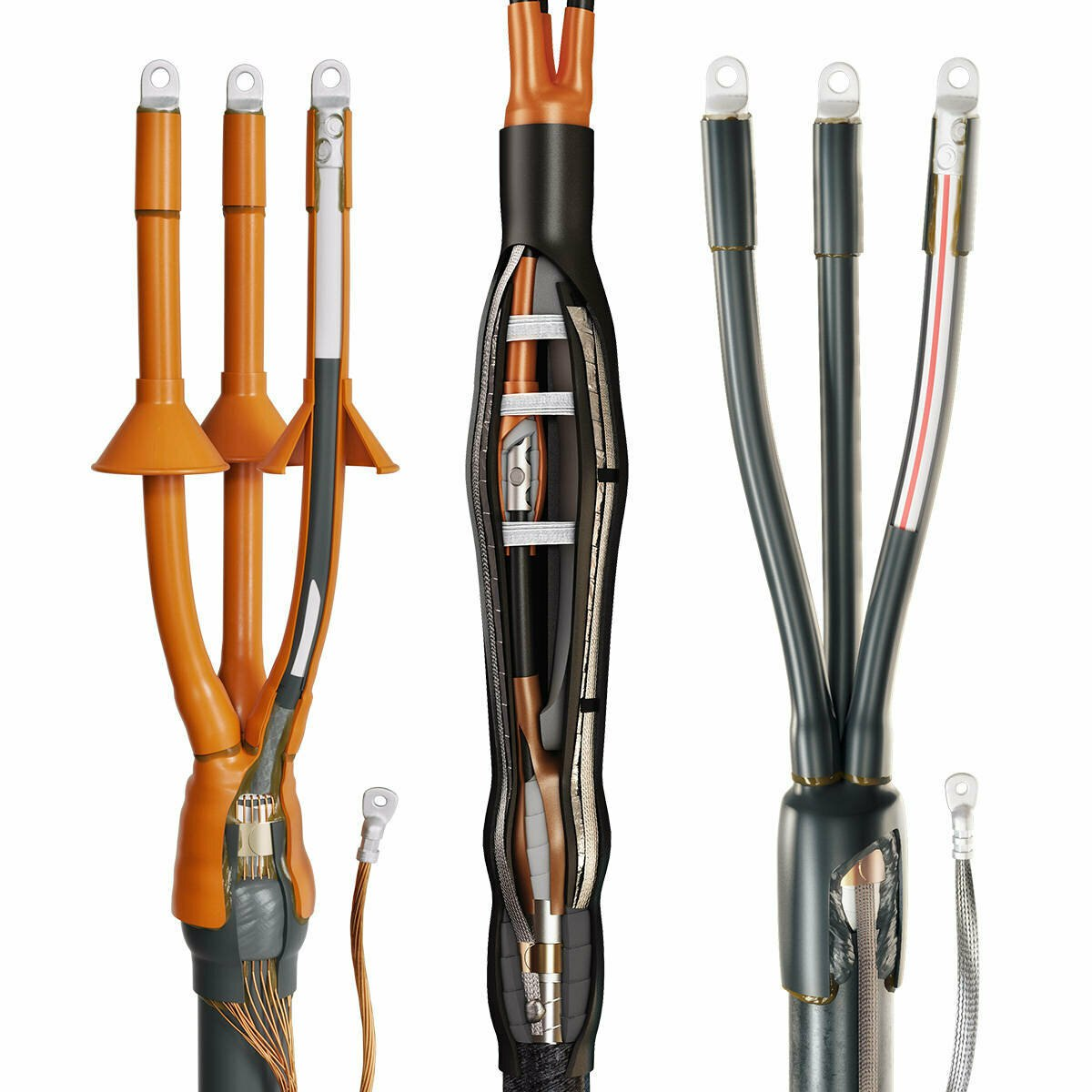 Муфта кабельная 3КВ(Н)Тпб-1-16/25