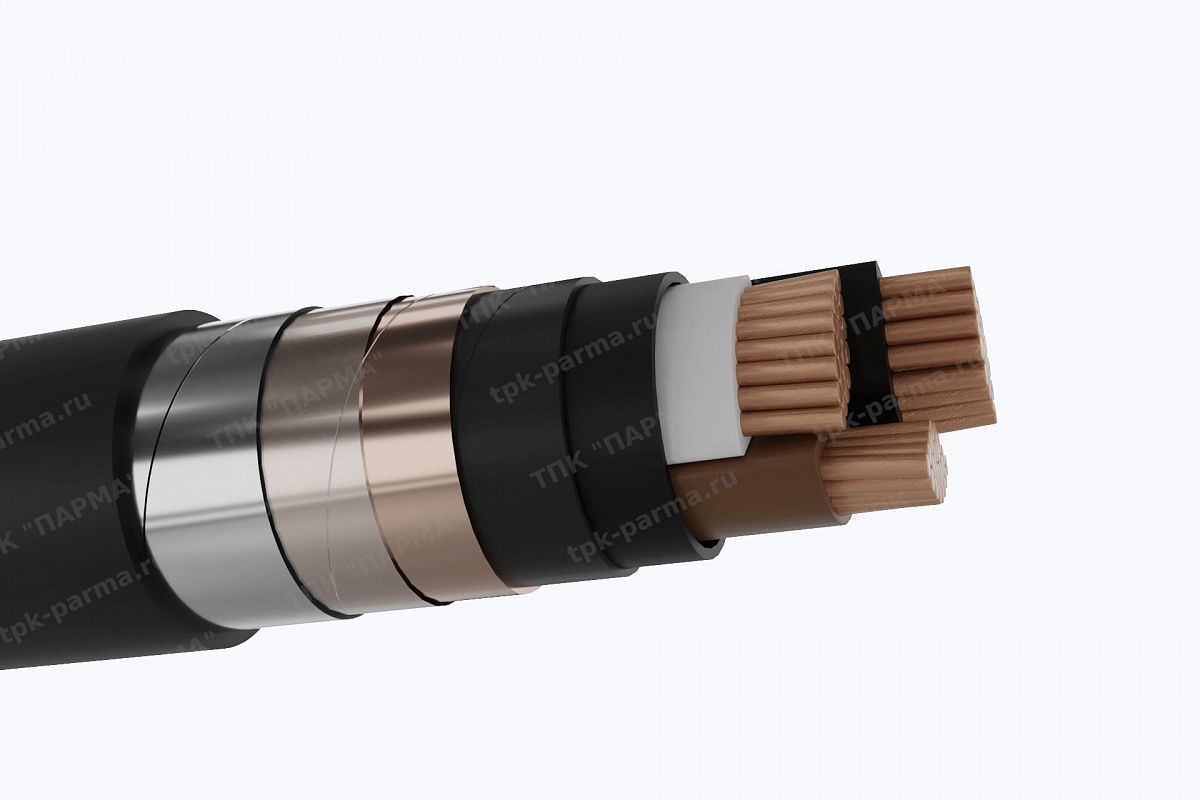 Фотография провода Кабель ВБбШв 3х50 - 6кВ