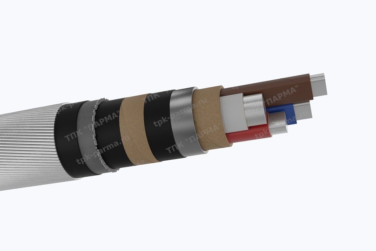 Фотография провода Кабель АСПГ 4х25 - 1кВ