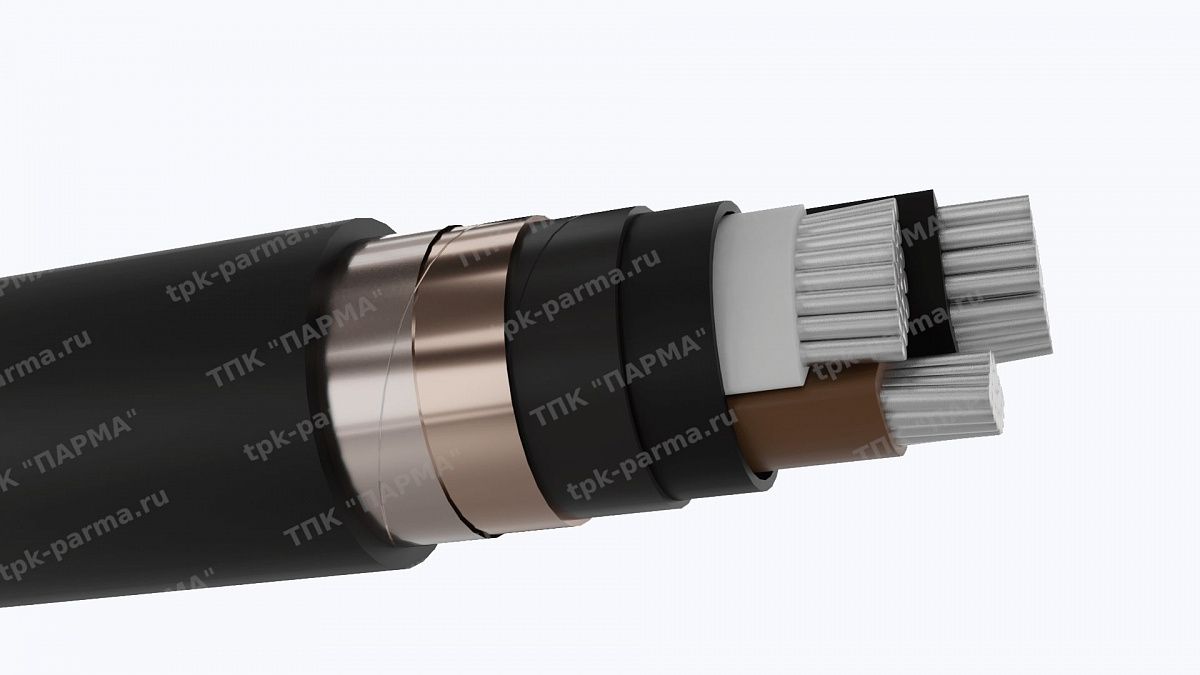 Фотография провода Кабель АВВГнг-LS 3х185 - 6кВ