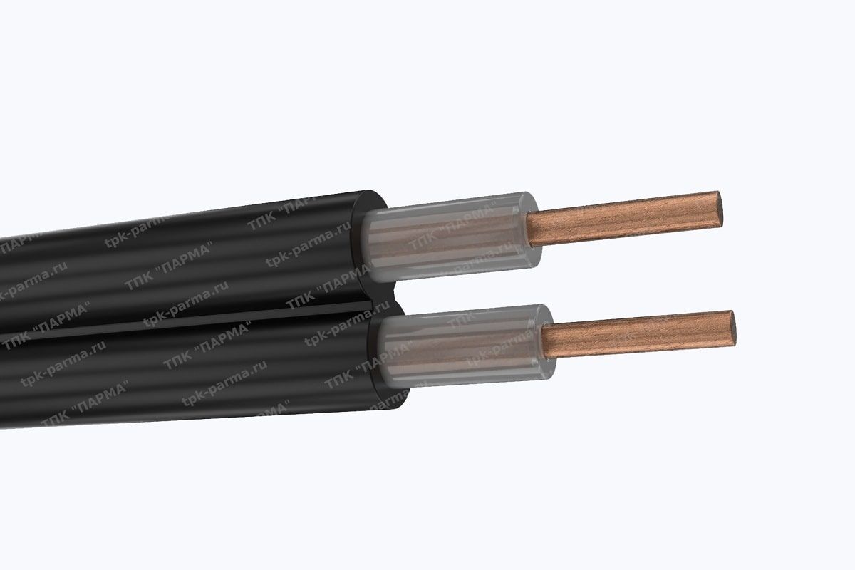 Провод ПРПВМ 2х0,9