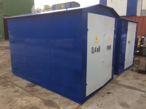 Подстанция тупиковая КТПН-Т 630/6/0,4 кабель-кабель с РВЗ или ВНА