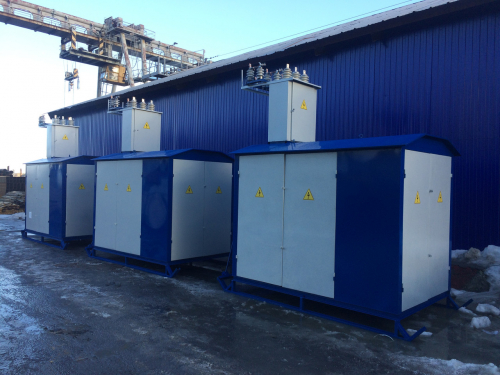 Подстанция КТПН-Т-В/К 63/6/0,4 без ВН передвижная тупиковая