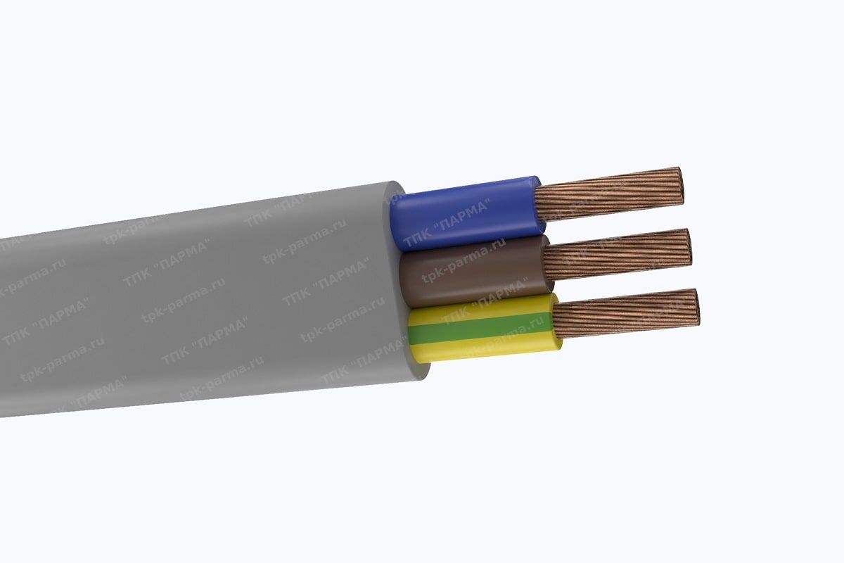Фотография провода Кабель ПУНП 3х6