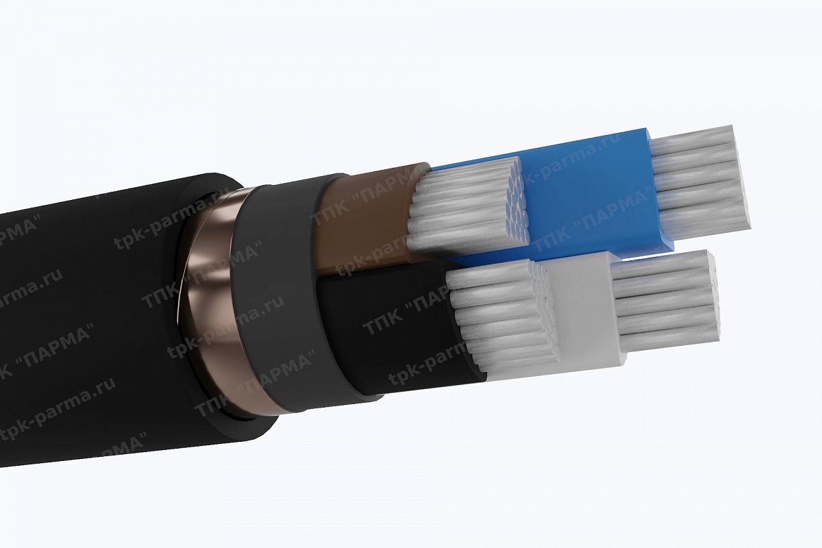 Фотография провода Кабель АВВГЭнг(A) 5х95 - 1кВ