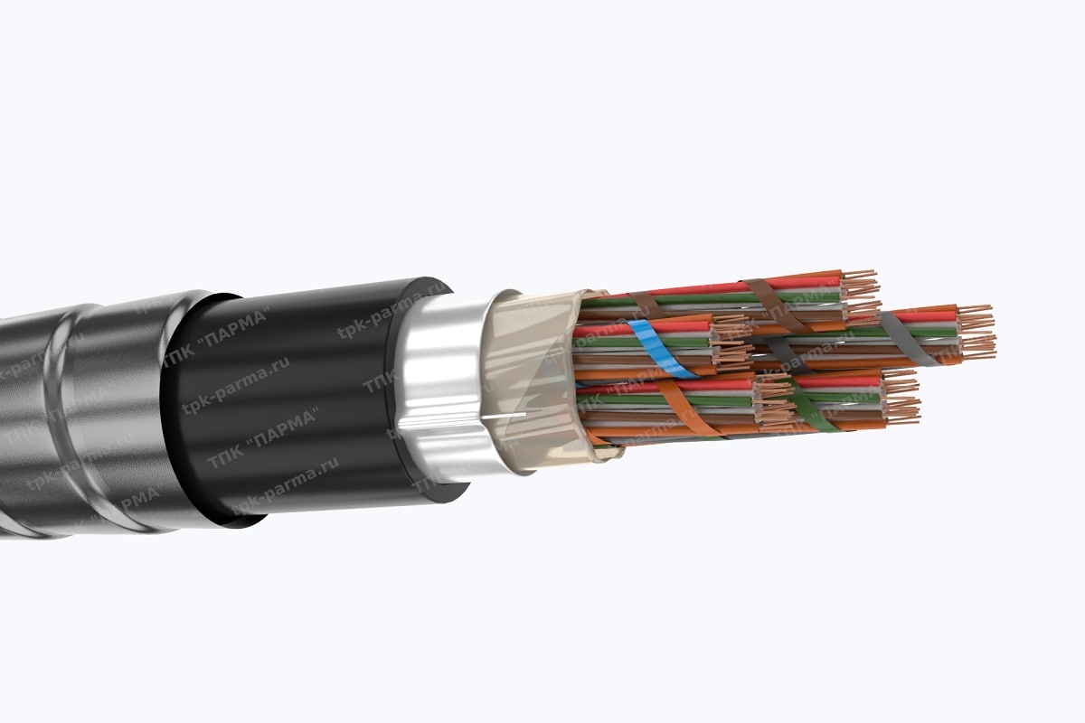 Кабель ТППэпБбГ 10х2х0,5