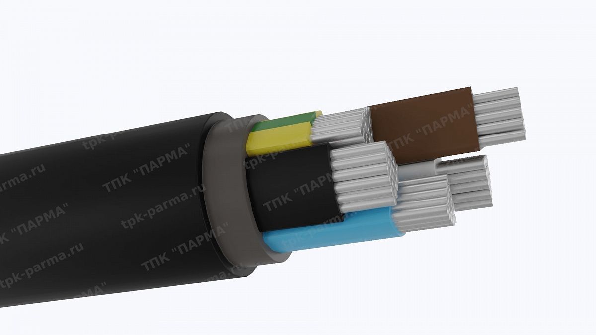 Фотография провода Кабель АПвВнг(A)-LS 5х35 - 1кВ