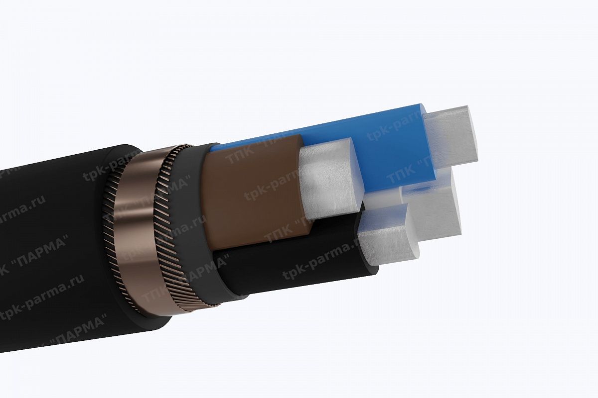 Фотография провода Кабель АВВГЭнг(A) 4х25/16