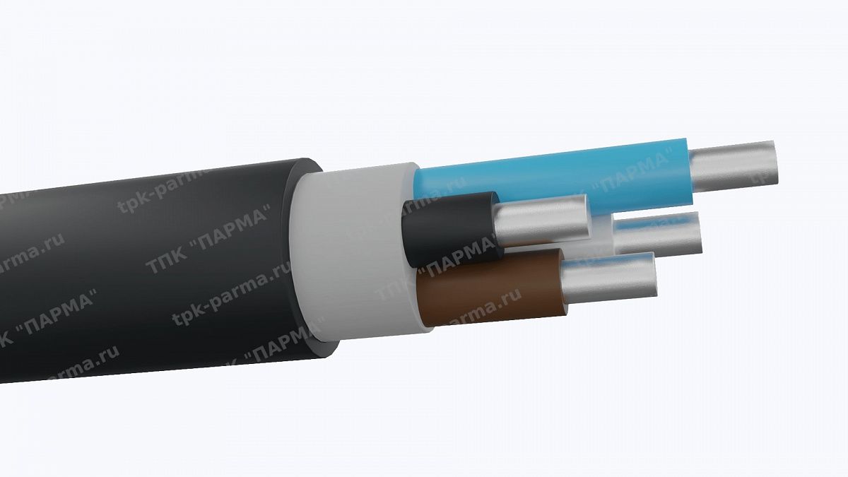 Фотография провода Кабель АВВГз 4х16 - 1кВ