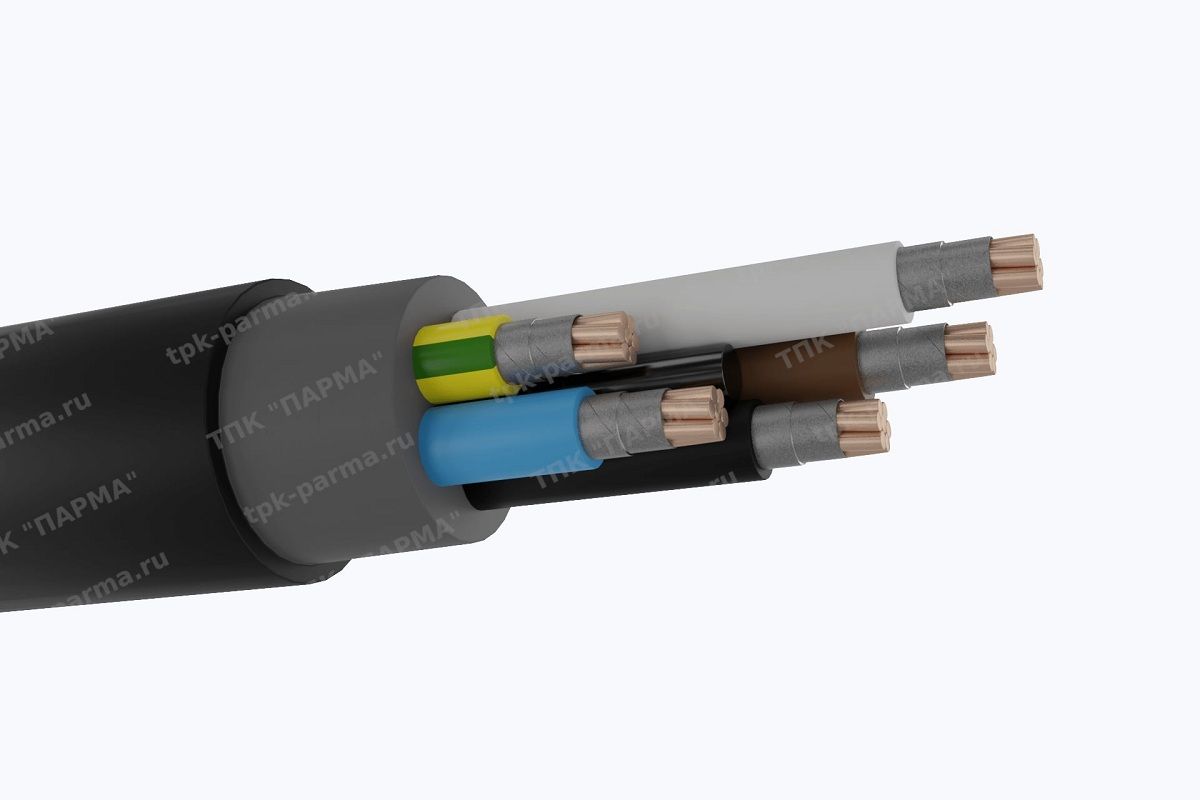 Фотография провода Кабель ППГнг(A)-FRHF 5х25
