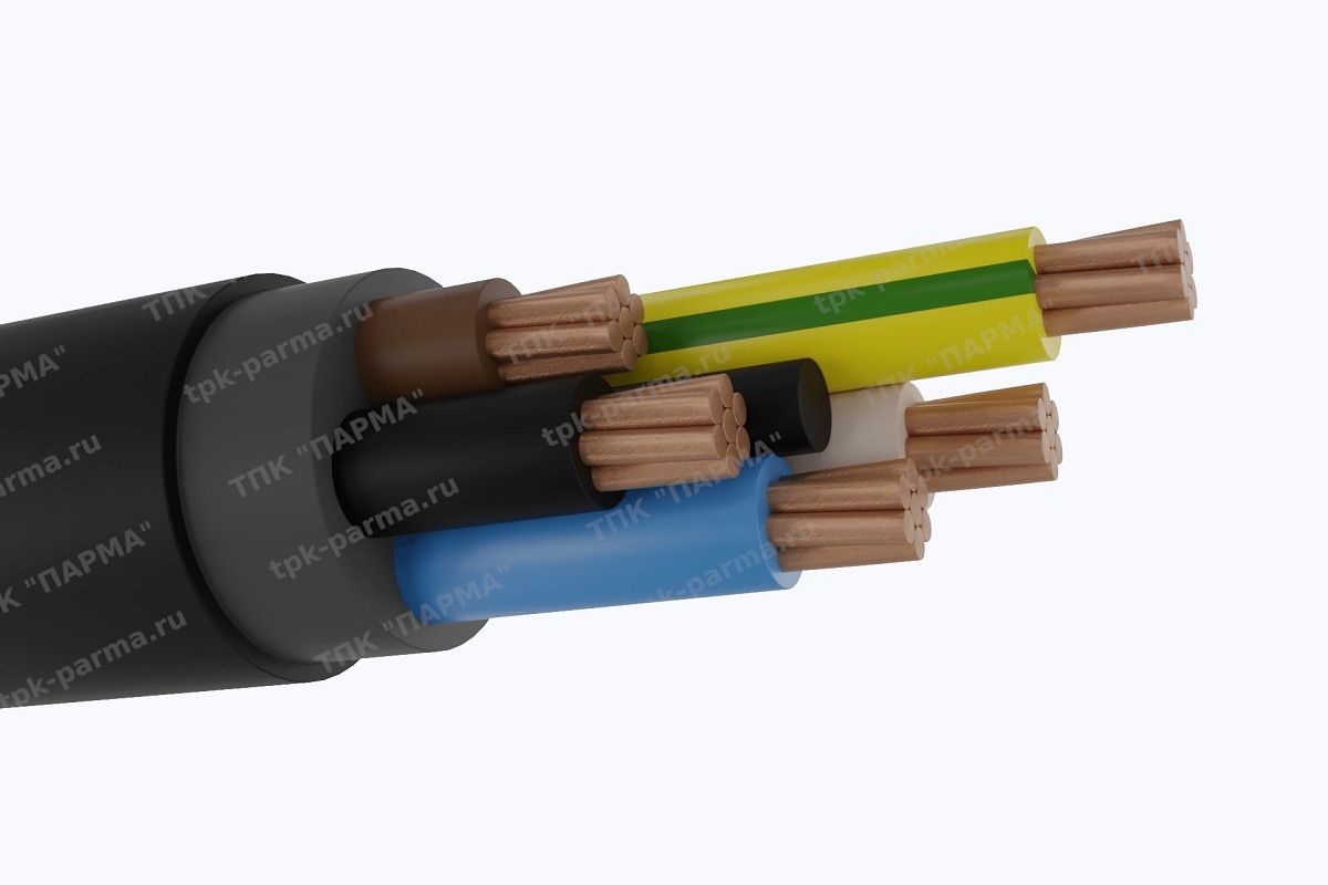 Фотография провода Кабель ПвВнг(A)-LS 5х25 - 1кВ