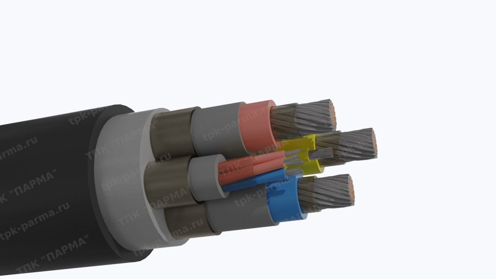 Фотография провода Кабель КГЭШ-Т 3х95+1х10+9х2,5