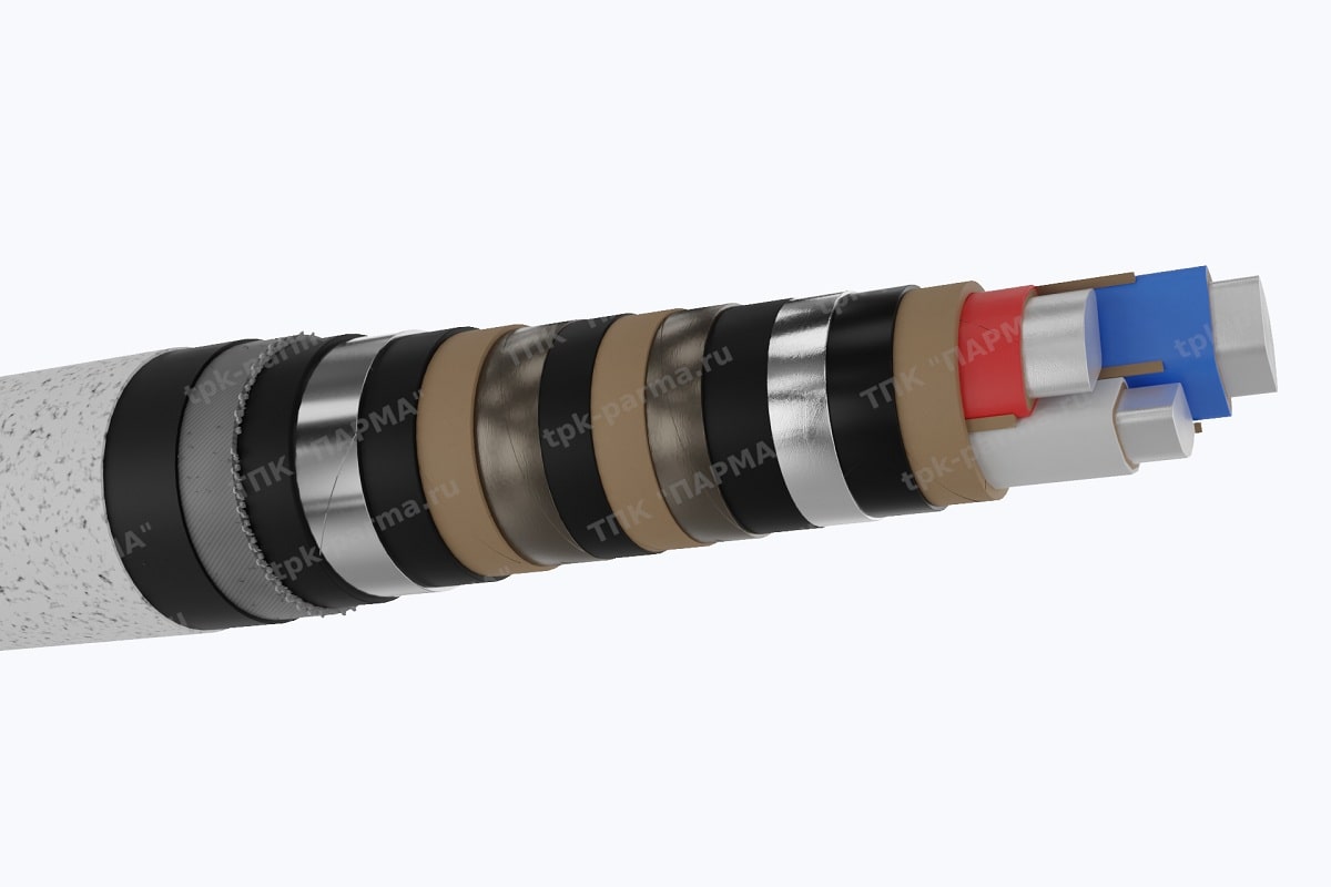 Фотография провода Кабель АСБ2л 3х70 - 10кВ