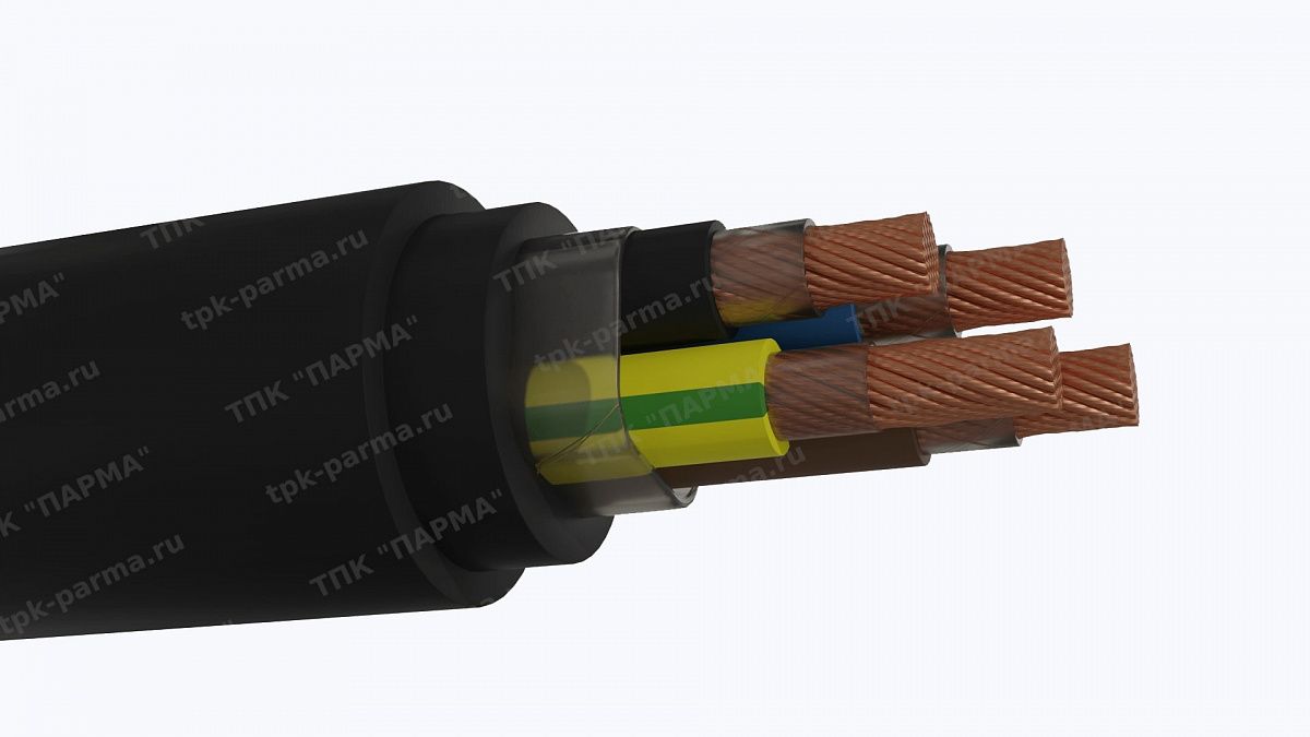 Кабель КПГ 3х120+1х120